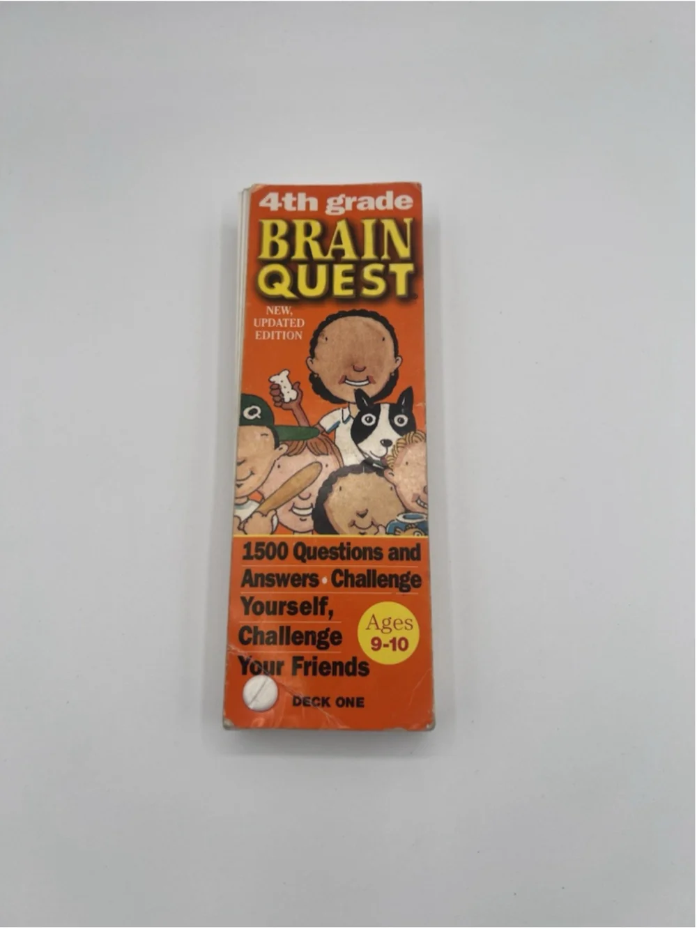 Brain Quest Game 4th Grade Deck One Question Challenge